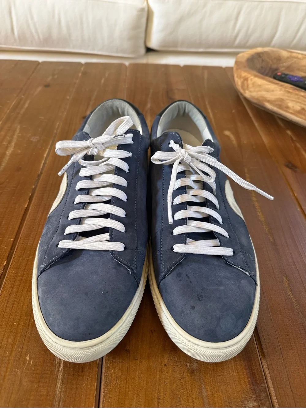 Oliver Cabell Men’s Low 1 Suede Sneaker Size 44